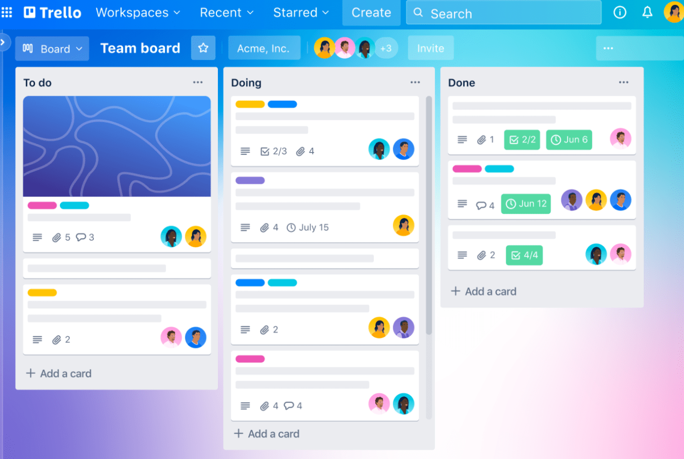 スクラムツール:スプリントタスクを整理するための Trello